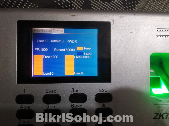 Zkteco K40 Time & Attendance Terminal Machine